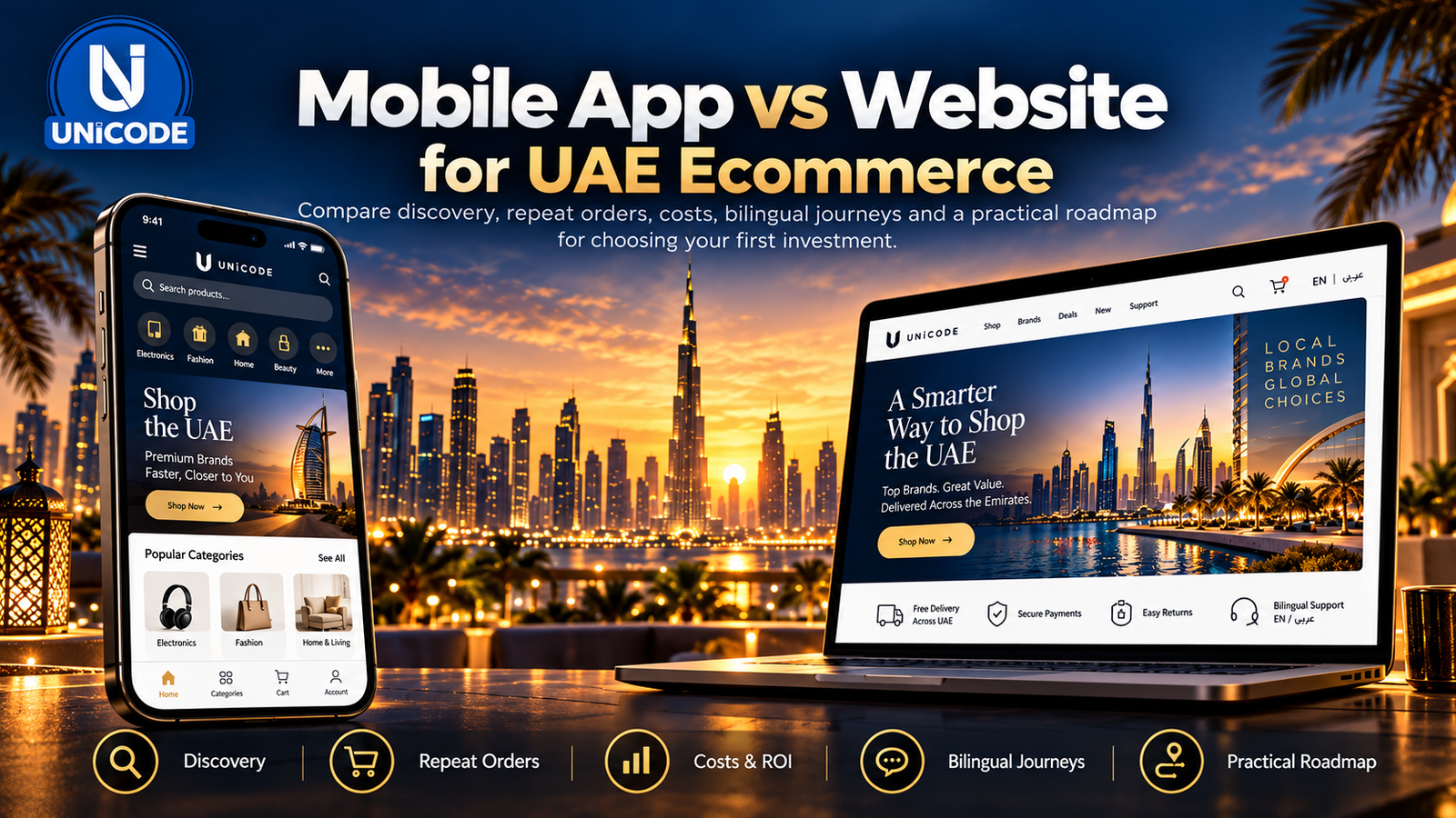 Mobile App vs Website: 5 Smart Questions for Better UAE Ecommerce