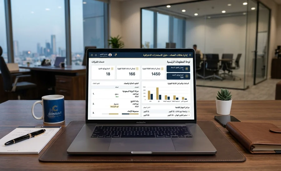 CRM الشركات الخدمية والاستشارات
