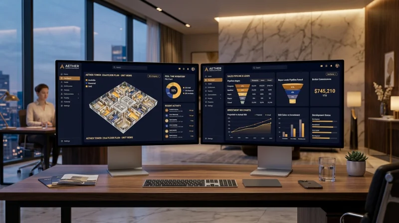 CRM العقارات والتطوير