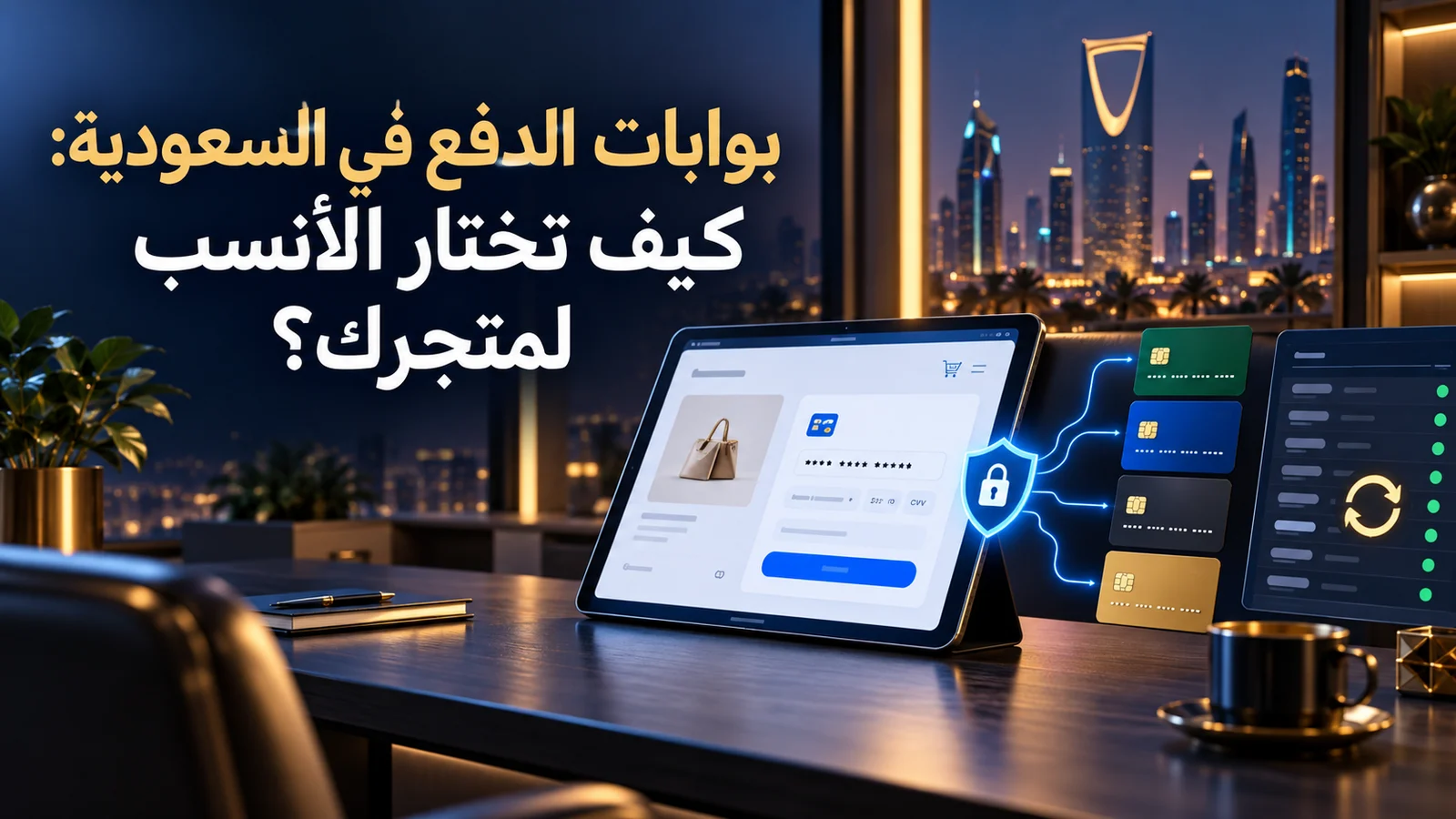 بوابات الدفع في السعودية: كيف تختار الأنسب لمتجرك؟