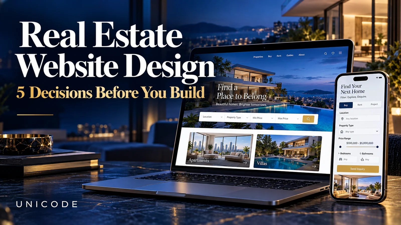 Real Estate Website Design: Listings, Search and Lead Capture