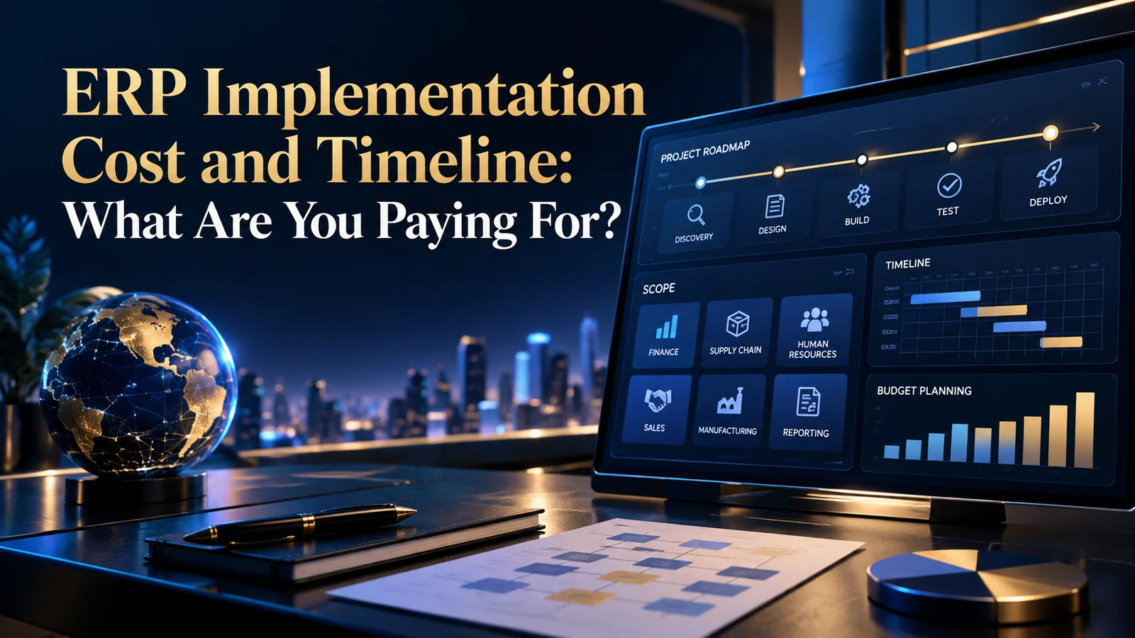 ERP implementation cost and timeline: what are you paying for?