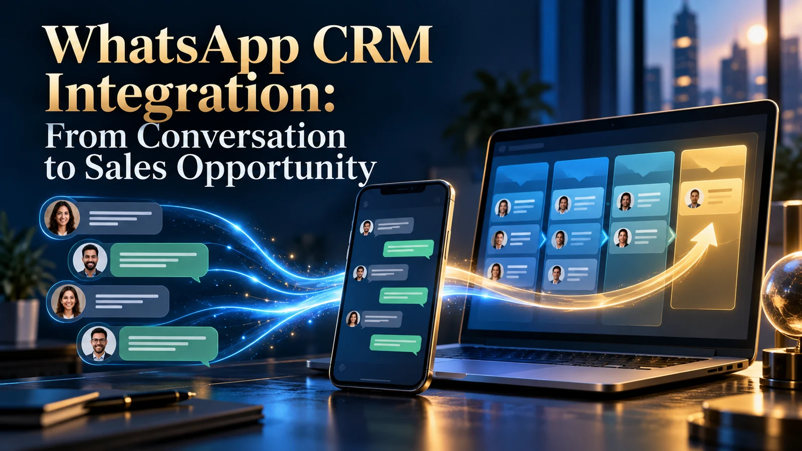 WhatsApp CRM integration: from conversation to sales opportunity