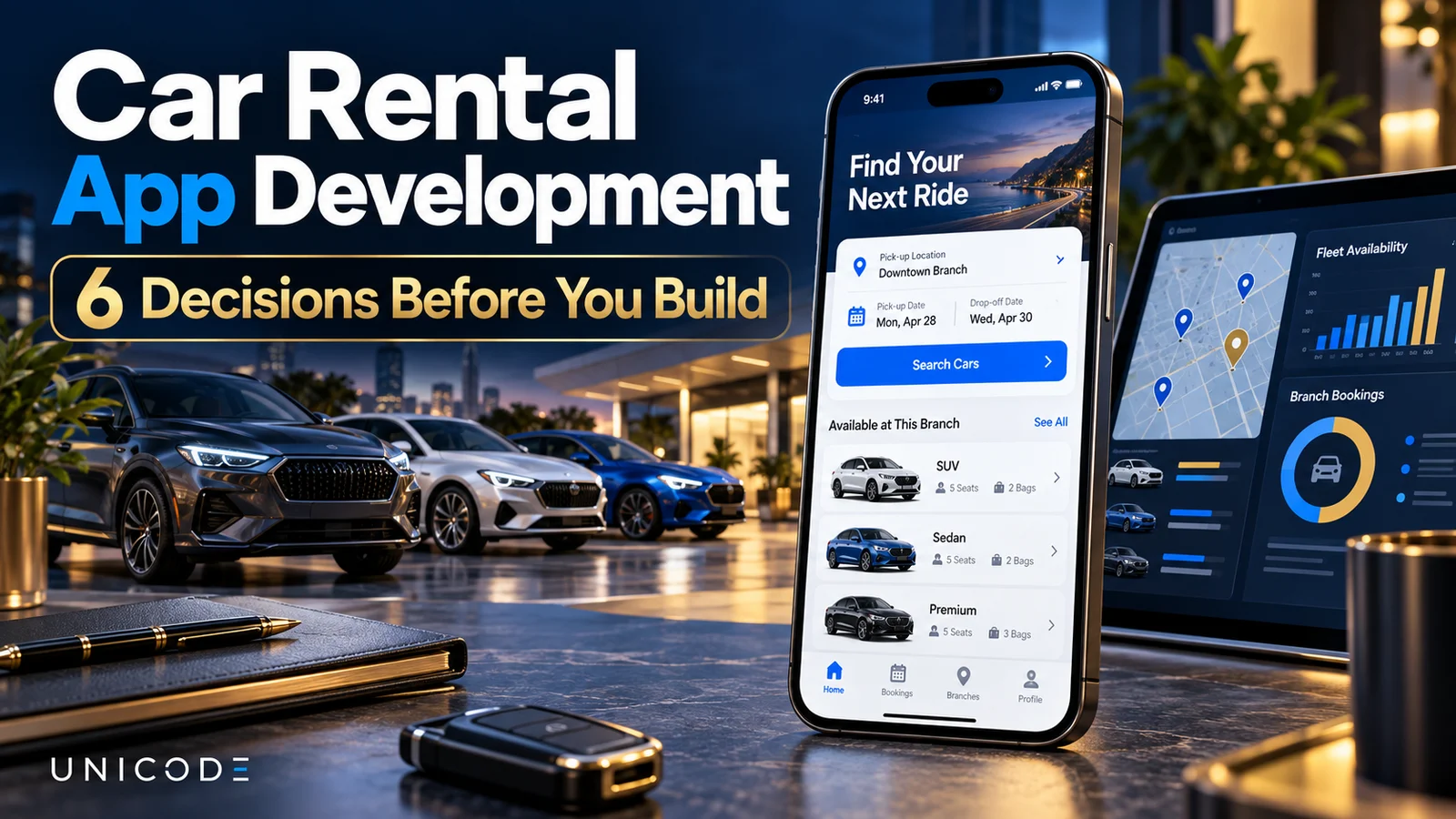 Car Rental App Development: Booking, Fleet and Contracts Explained