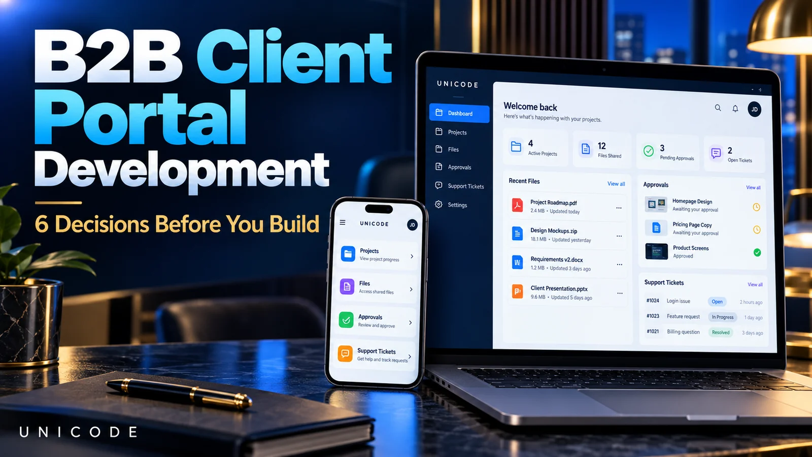 B2B Client Portal Development: Accounts, Orders and Self-Service