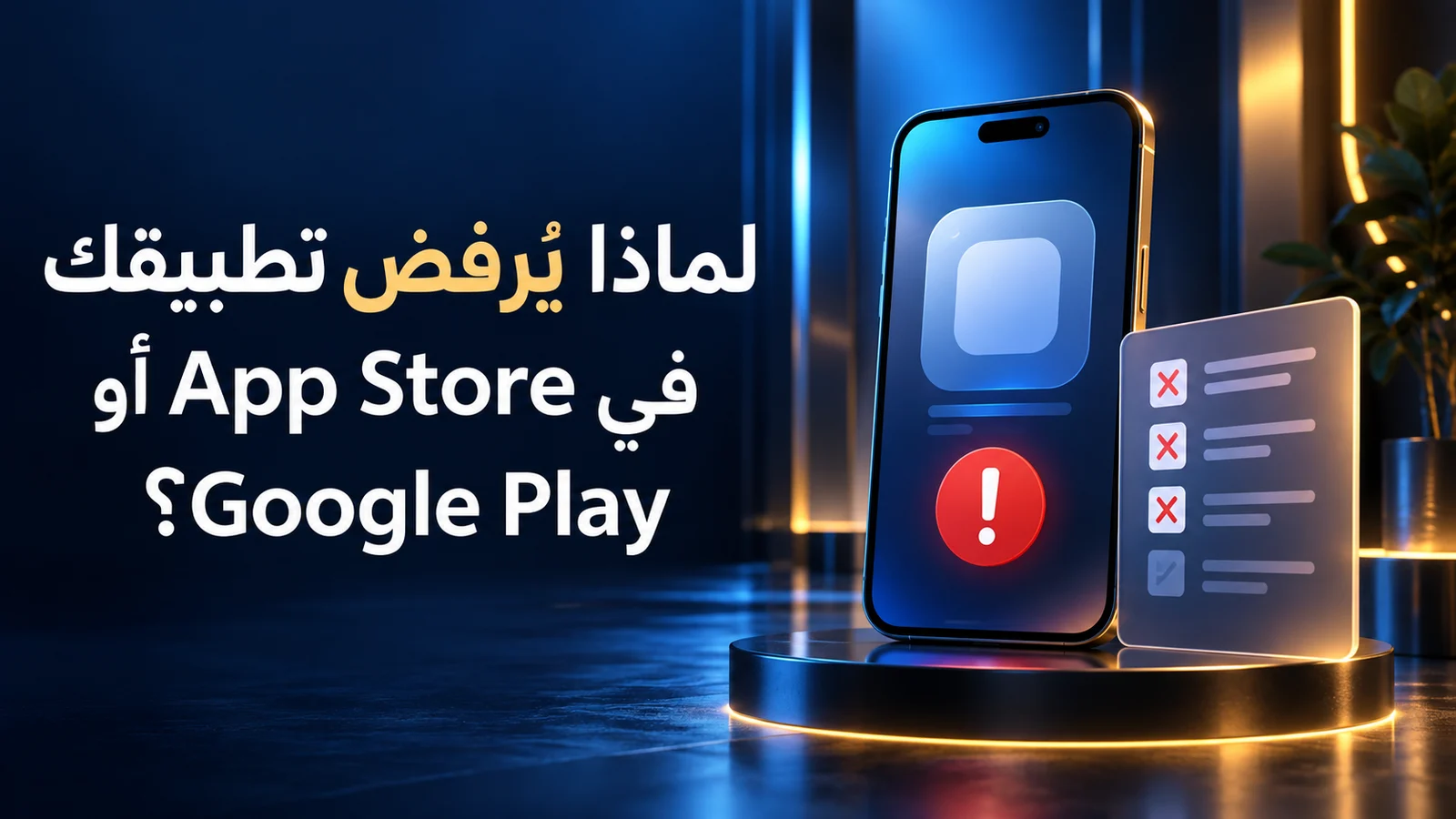 نشر تطبيق جوال على متاجر التطبيقات