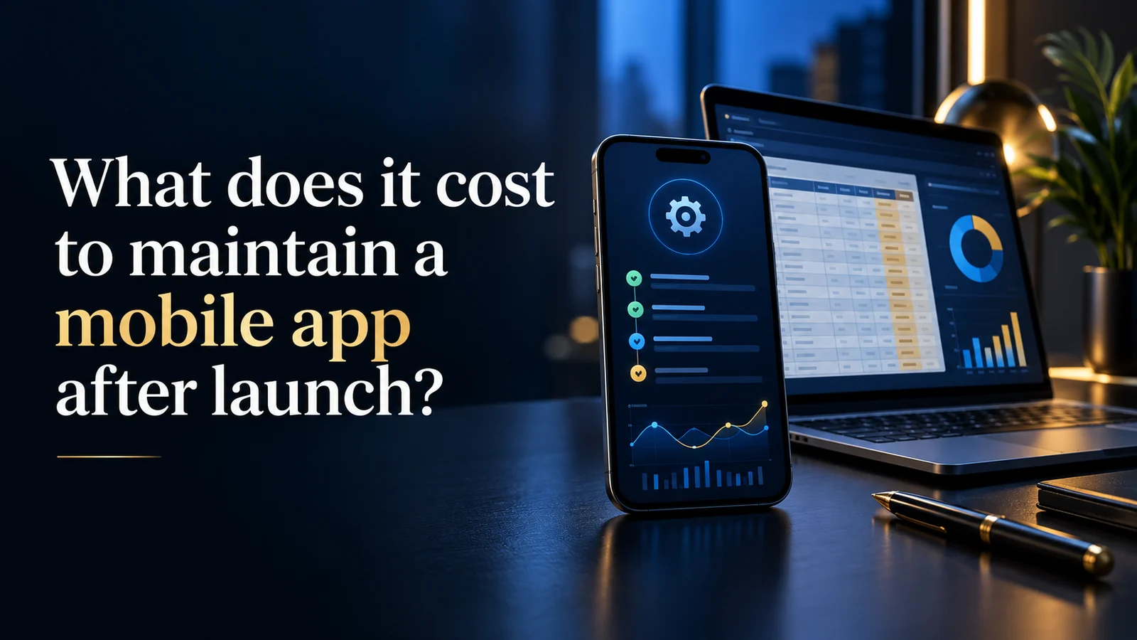 What does it cost to maintain a mobile app after launch?