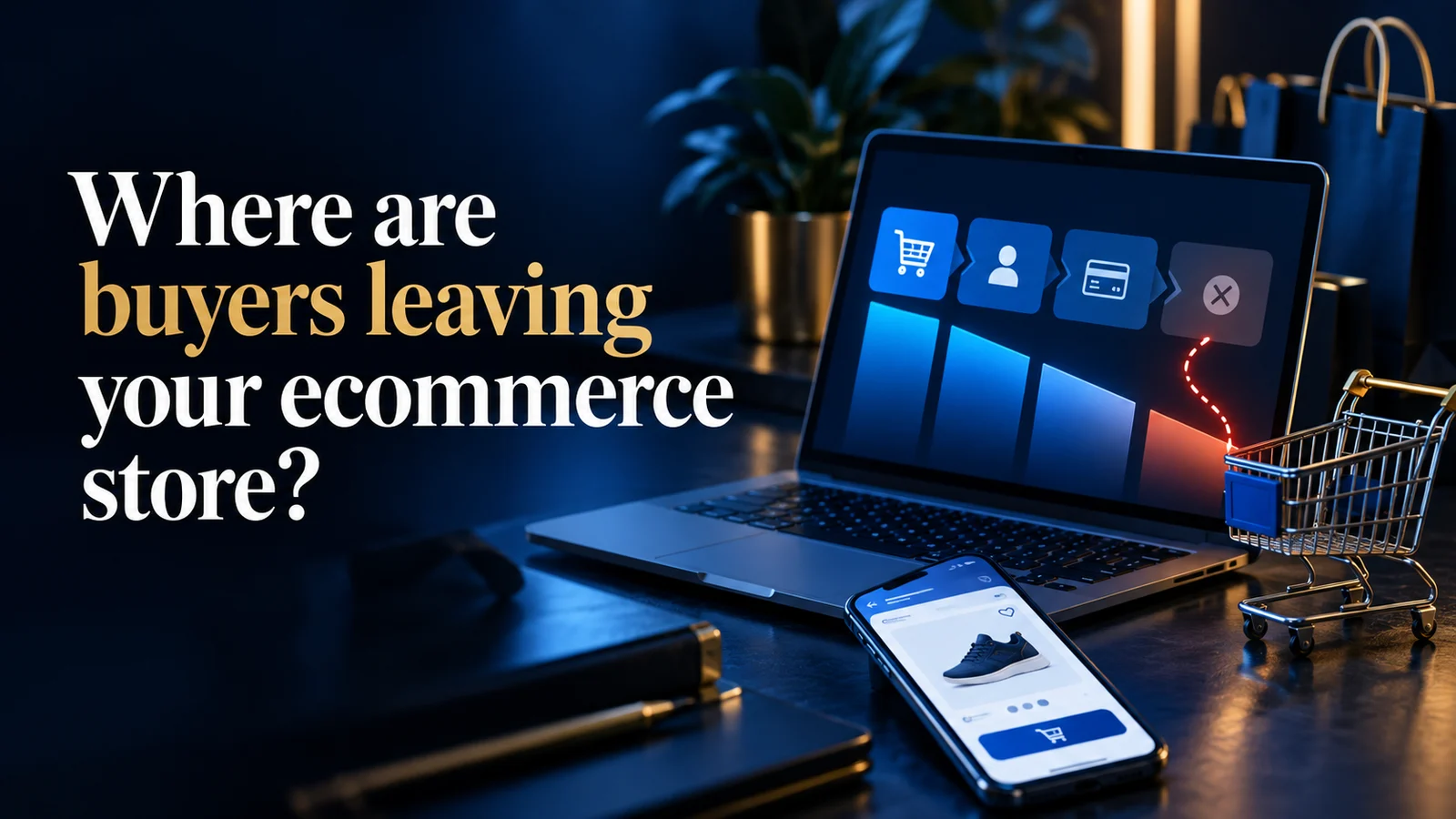 Where are buyers leaving your ecommerce store?