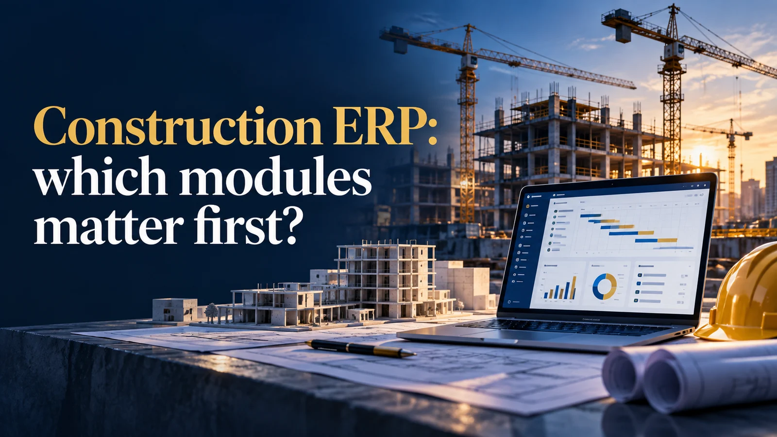 Construction ERP: which modules matter first?