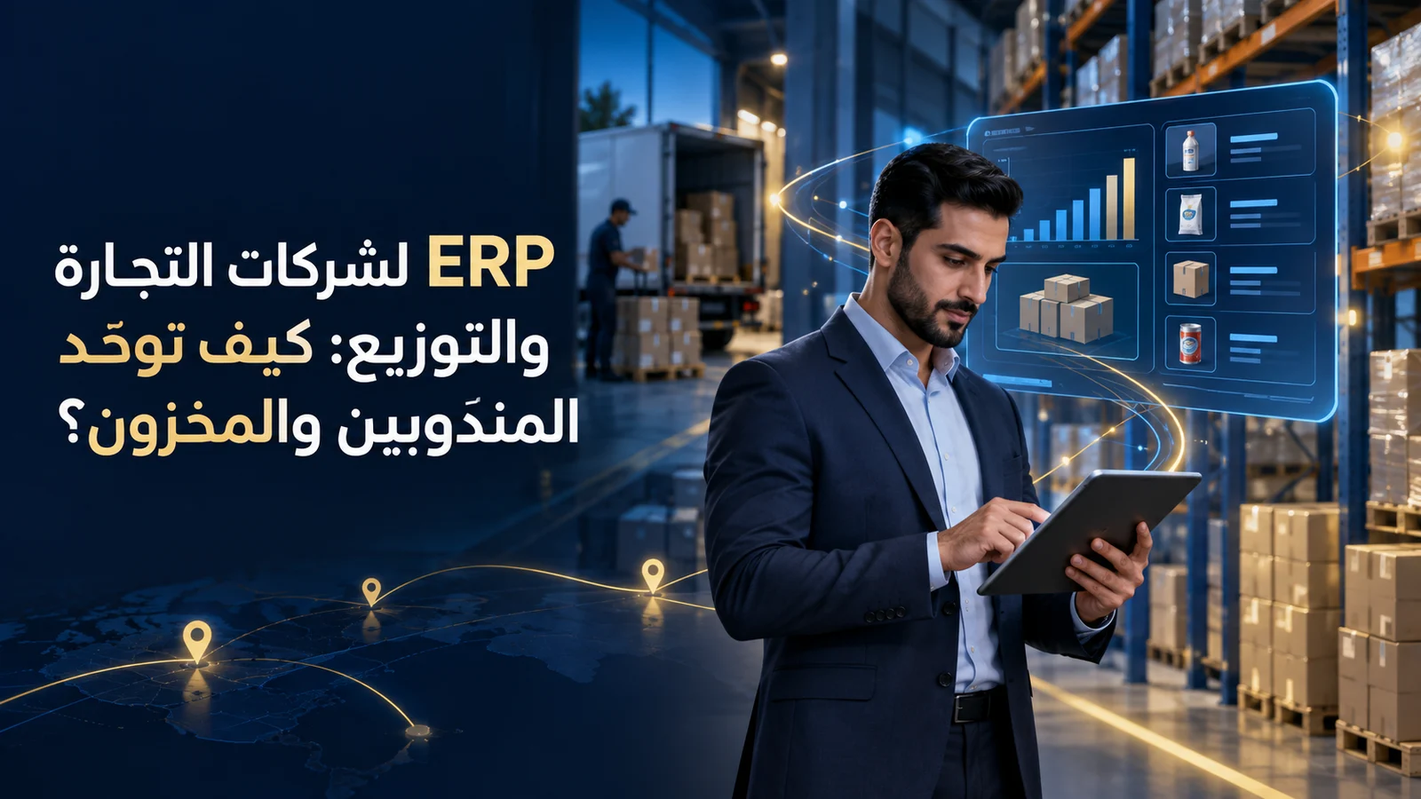 نظام ERP لإدارة الإنتاج في المصنع