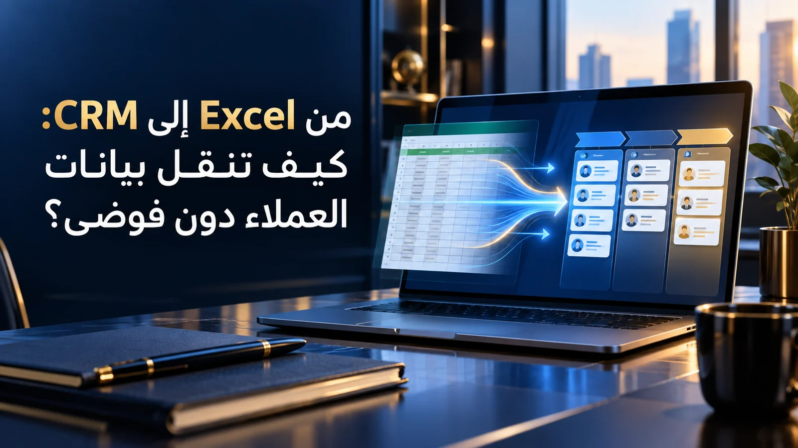 من Excel إلى CRM: كيف تنقل بيانات العملاء دون فوضى؟