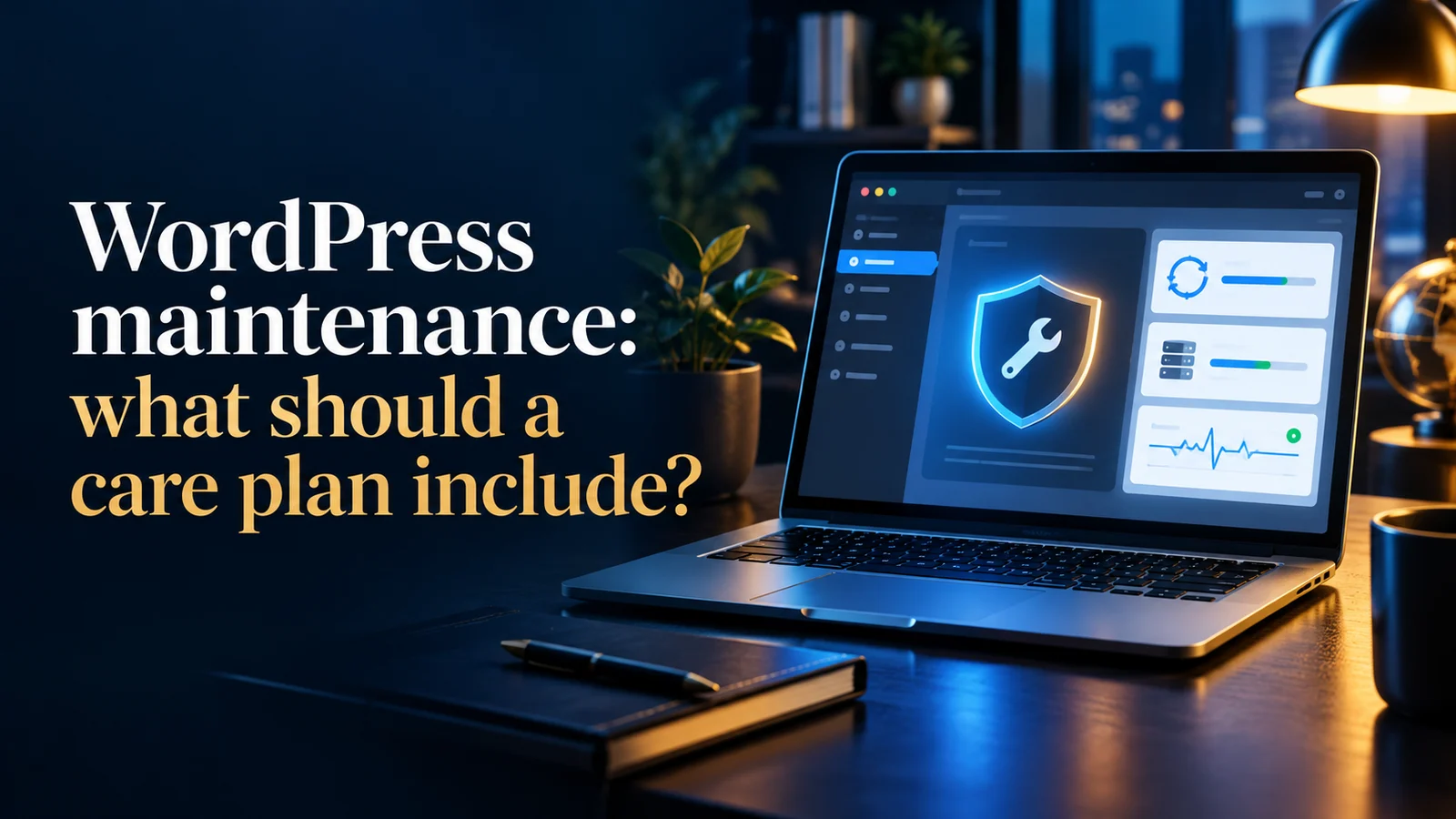 WordPress maintenance: what should a care plan include?