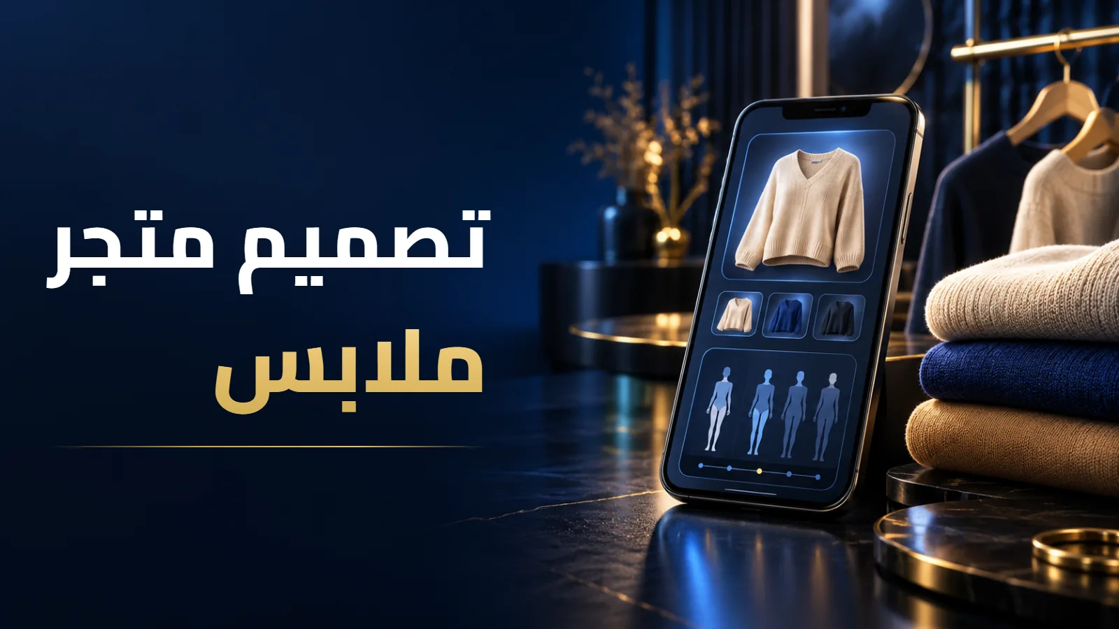 تصميم متجر ملابس إلكتروني: المقاسات والصور والمرتجعات