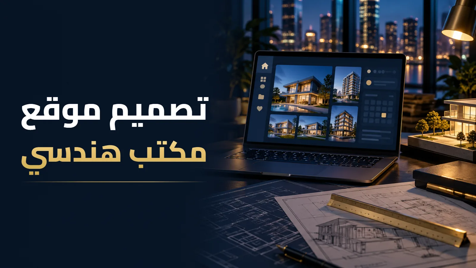 تصميم موقع مكتب هندسي